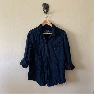Gap navy button down 1969 XL